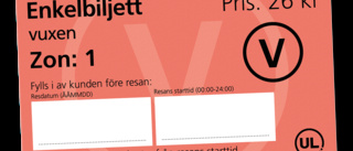 Här är UL:s nya pappersbiljett för applösa resenärer