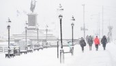 Varning för snö i Stockholmsområdet