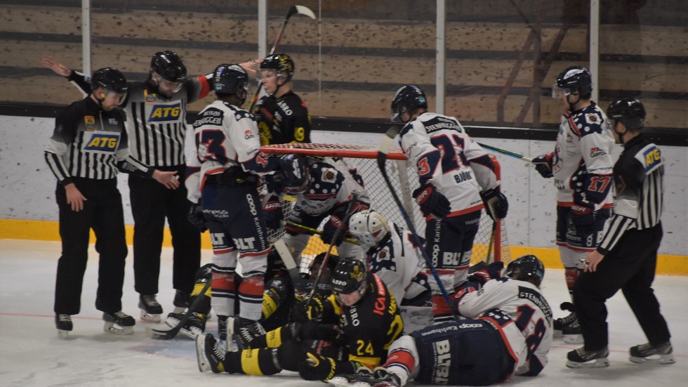 Vimmerby Hockey lyckades inte bärga den tionde raka segern, men går ändå en spännande framtid till mötes.