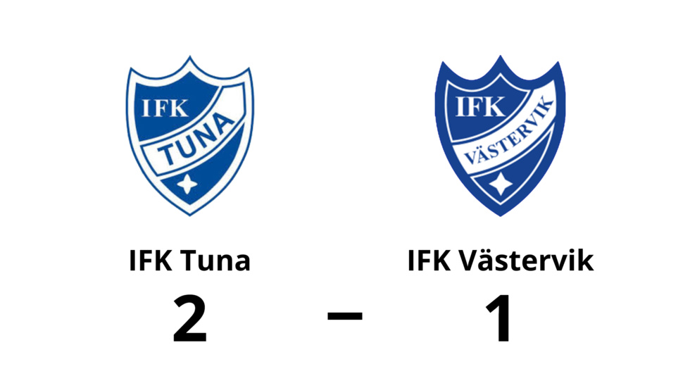 IFK Tuna vann mot IFK Västervik