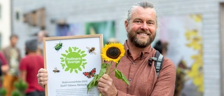 Uppsalaförfattaren hjälpte blommor, fjärilar och bin – får pris