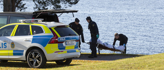 Avliden person funnen i vattnet vid Svartöbrinken