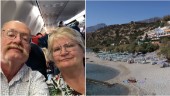 Familjen Qvist från Strängnäs attackerades av fiskar på Kreta: "Kan förstöra en semester"