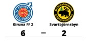 Svartbjörnsbyn föll i toppmötet mot Kiruna FF 2