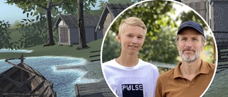 17-årige Sebastian sommarjobbar som programmerare – Utvecklar app för digitala besök i Åkrokens tusenåriga historia: "Är helt självlärd"