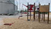 Tjuvar stal rutschkana från skolgård – Kfast-basen rasande: "Det är lågt att stjäla från barn" 