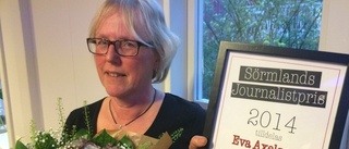 Kurirens Evax får Sörmlands journalistpris