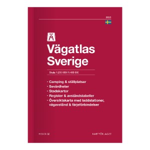 Vägatlas Sverige 2023