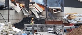 Branden på sågverket är släckt: "En fantastisk insats"