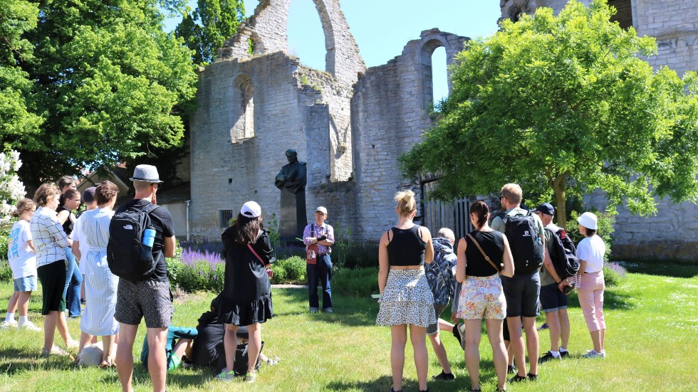 Guidad vandring med Gotlands Museum. 