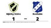 Efterlängtad seger för Boxholm - bröt förlustsviten mot Mjölby Södra