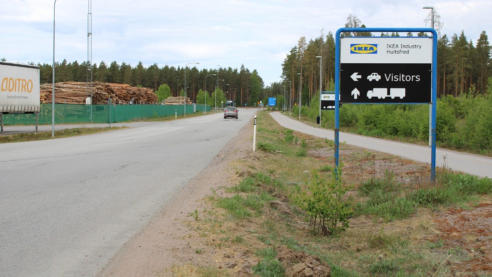 Silverslättsvägen i Hultsfred ska stängas i samband med Ikeas expansion, enligt kommunens planer.