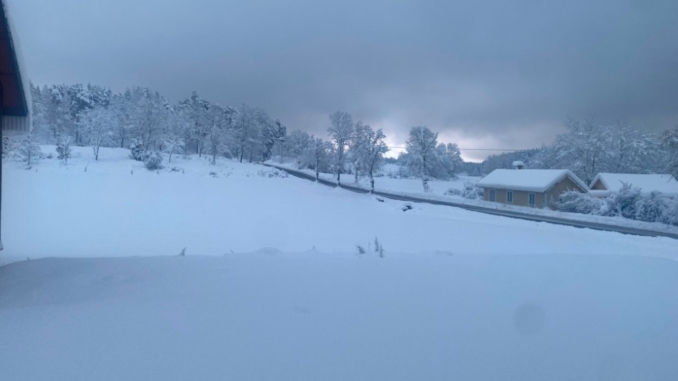 Här föll det mest snö – i hela landet: 