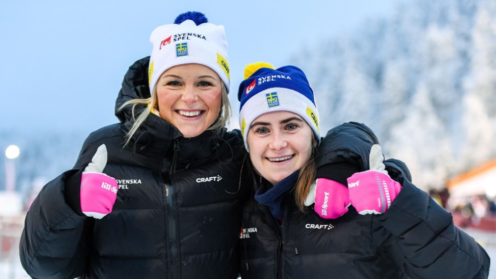 Både Sollefteås Frida Karlsson och Piteås Ebba Andersson har stora medaljchanser i dagens fristilslopp över 10 kilometer.