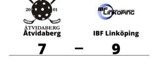 IBF Linköping vann mot Åtvidaberg på bortaplan