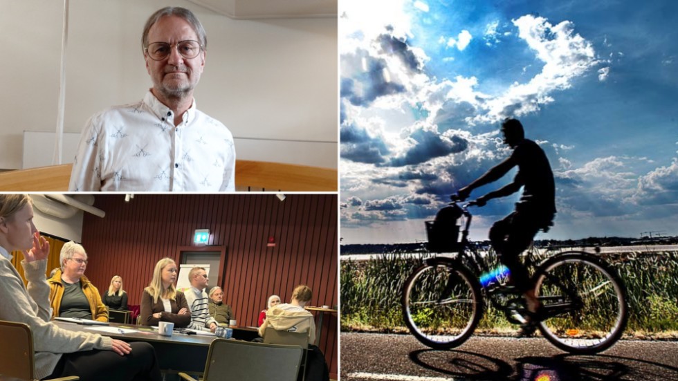 Robert Glader arbetar med destinationsutveckling i Emilkraften i Mariannelund. "Vi hoppas att många kanske ska kunna fylla sina rum innan vågen med sommarturisterna kommer", säger han om cykelprojektet.