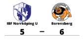 Borensberg vann i förlängningen mot IBF Norrköping U