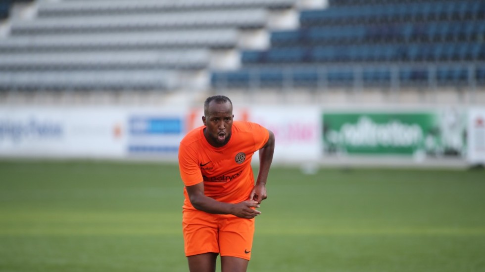 Abdi Said, skyttekung i Kisa BK förra året, gjorde 17 mål för Hemgårdarna i serien.