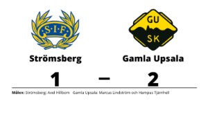 Fortsatt tungt för Strömsberg efter förlust mot Gamla Upsala