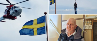 TV: Se när Sandöbåtens kapten ”räddas” under övning • ”Inte första gången”