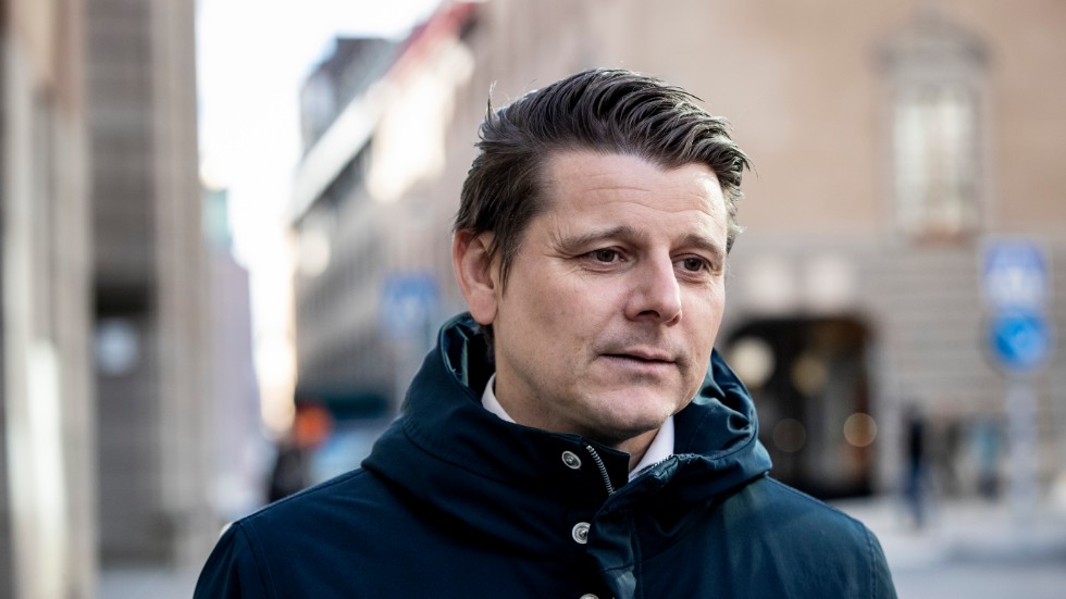 Niklas Karlsson (S) är ordförande i Skånedistriktet som nu landat i ett nej till Nato. Arkivbild.