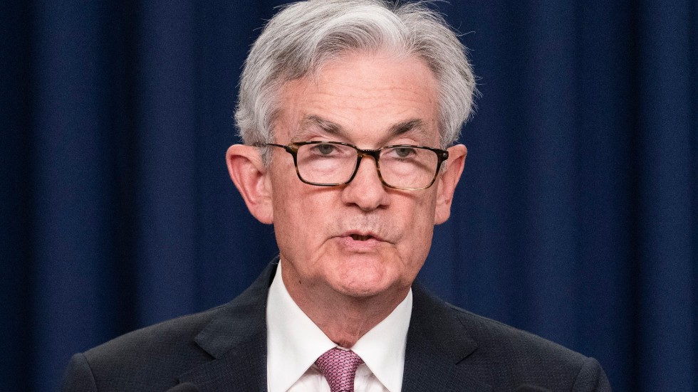 Amerikanska centralbankens chef Jerome Powell.