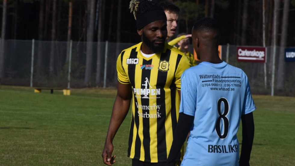 Ibrahim Doumbias mål såg ut att räcka till tre poäng för Gullringen.