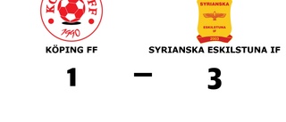 Seger för Syrianska Eskilstuna IF på bortaplan mot Köping FF