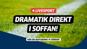 Livekalender: Här är sporten vi direktsänder