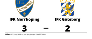 Uddamålsseger när IFK Norrköping besegrade IFK Göteborg