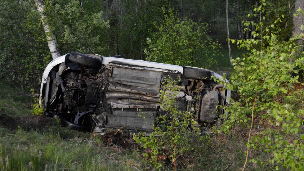 En olycka inträffade mellan Österbymo och Kisa på tisdagskvällen.