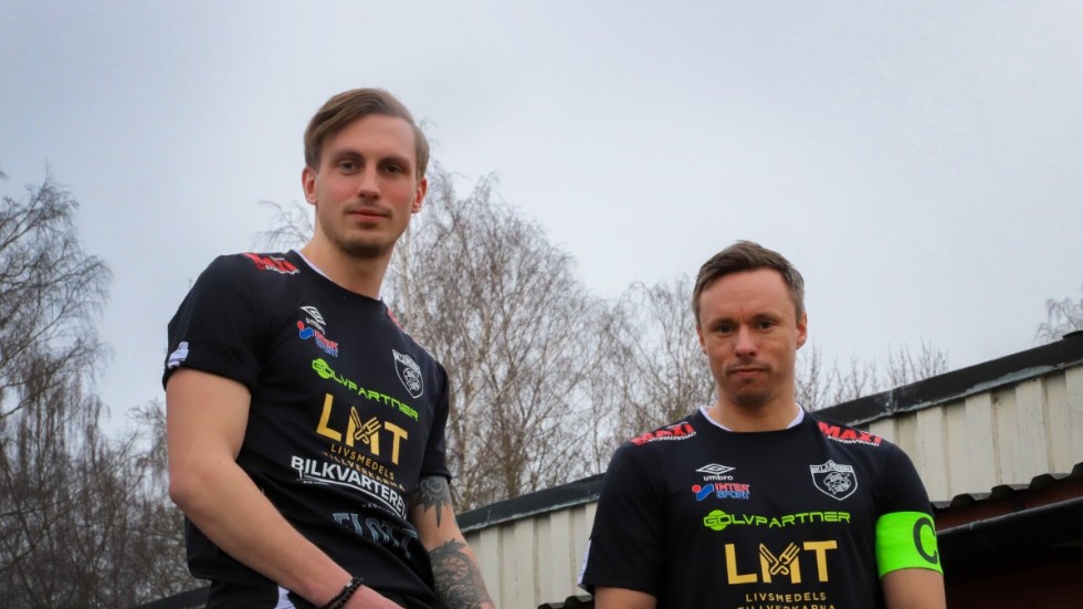 BK Ljungsbros Nils Lindsten och Joakim Lindh.