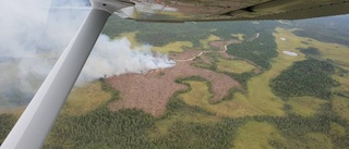 Uppdaterad: Skogsbrand i Överkalix