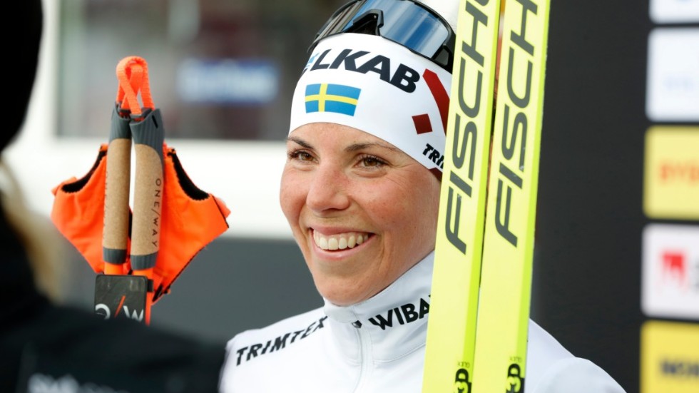 Charlotte Kalla avslutar skidkarriären med tremilen på SM i Piteå.
