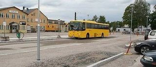 Lättare parkera  vid Örbyhus busstation