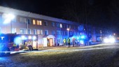 Brand i cykelförråd i flerfamiljshus i Hageby