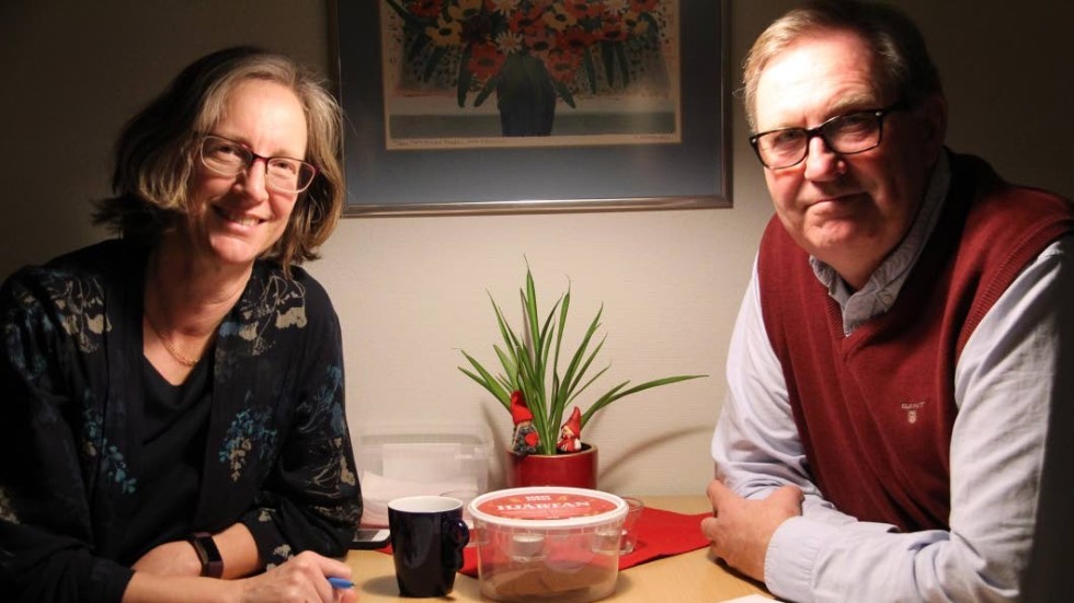 Lena Käcker Johansson (KD) och Christer Segerstéen (M), oppositionsråd, ser både utmaningar och möjligheter för Kinda kommun de närmaste fyra åren.