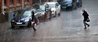 Risk för kraftiga regn i länet