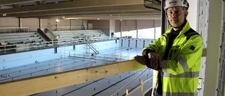Nya simhallen börjar ta form: "Kommer att bli en fantastisk anläggning"