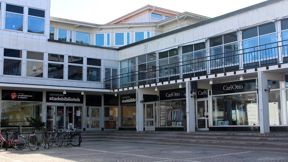 Biblioteket ska byggas om för att bli modernare och mer funktionellt. Foto: Ellinor Harrysson