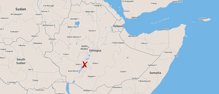 Minst 55 döda i jordskred i Etiopien