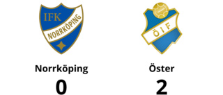 Öster för tuffa för Norrköping - förlust med 0-2