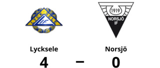 Förlust för Norsjö mot Lycksele med 0-4