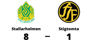 Bortaförlust för Stigtomta - 1-8 mot Stallarholmen