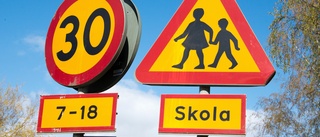 Polisens uppmaning: Kör lugnt i skolstartstider