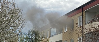 Bostad eldhärjades i Nyby – polisen utreder mordbrand