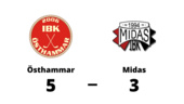 Tuff match slutade med seger för Östhammar mot Midas