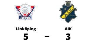 Linköping segrare hemma mot AIK