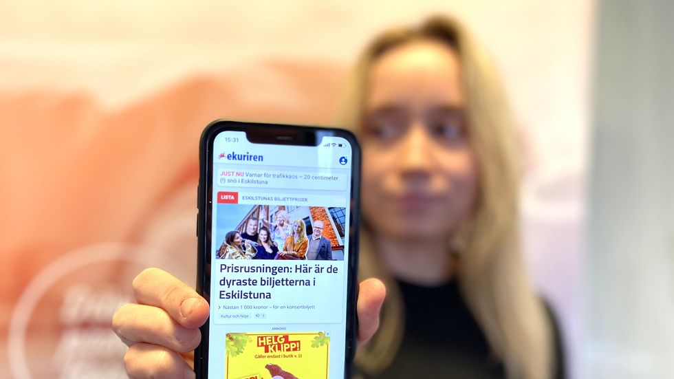 Eskilstuna-Kurirens digitala kanaler gör succé hos läsarna.