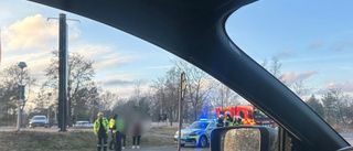 Larm om trafikolycka med flera fordon i Västervik